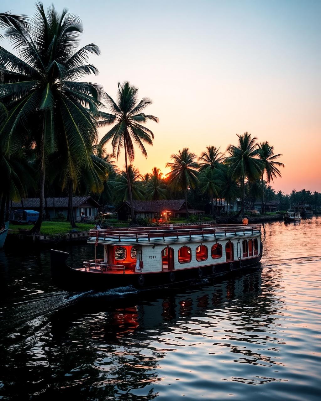 Kerala — Backwaters, palms and slow sunsets.