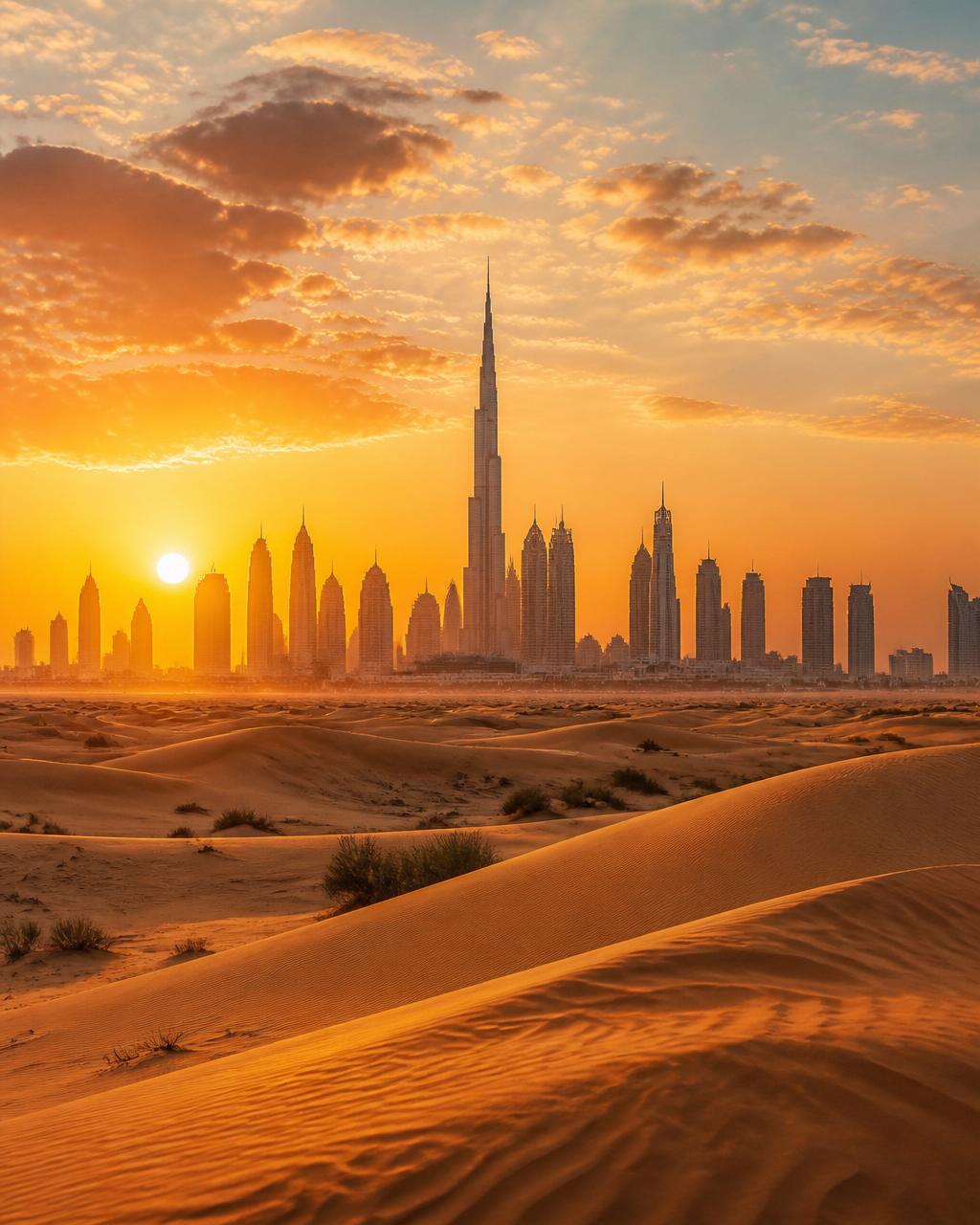 Dubai — Skylines, dunes, shopping and world-class luxury.