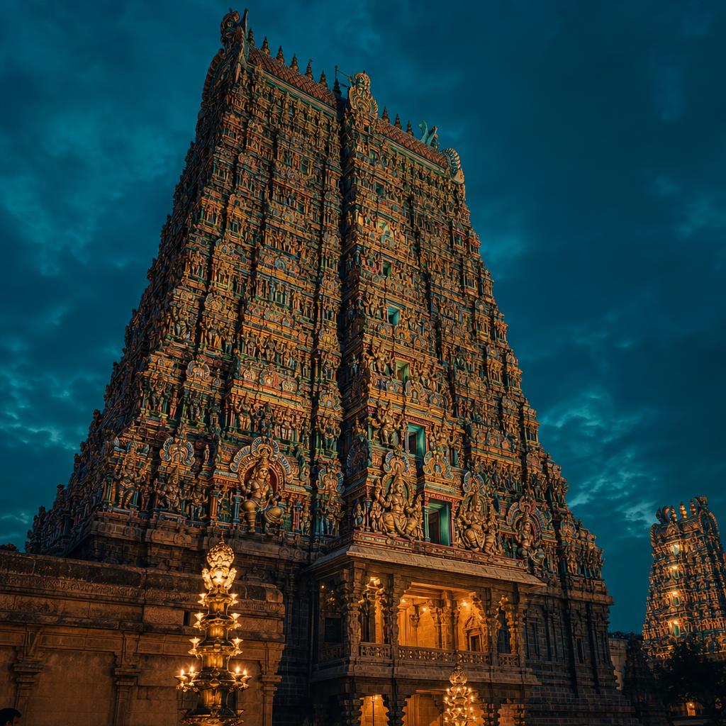 Meenakshi Temple gopuram