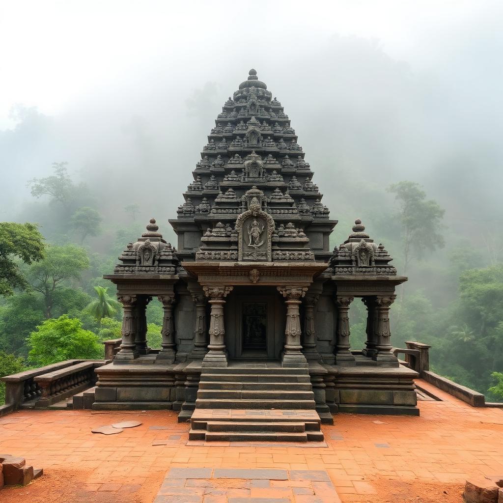 Ancient Ahobilam Narasimha temple nestled in Nallamala forested hills