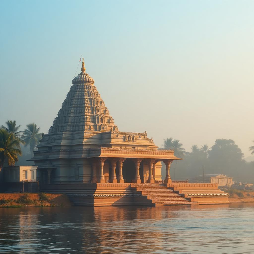 Adi Ranganathaswamy Temple at Srirangapatna on the Kaveri river