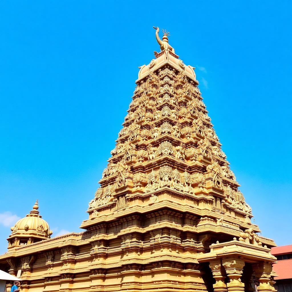 Arunachaleswarar Temple towering gopuram covered in intricate carvings