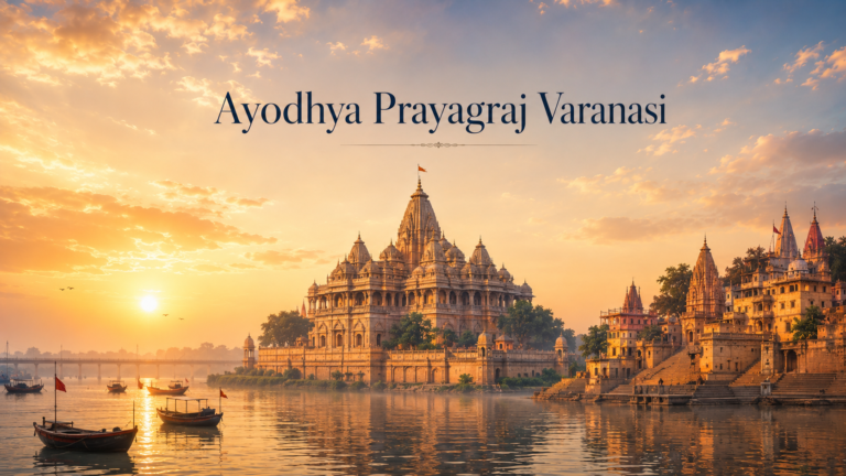 Temple towns of Ayodhya, Prayagraj and Varanasi on the Kashi yatra