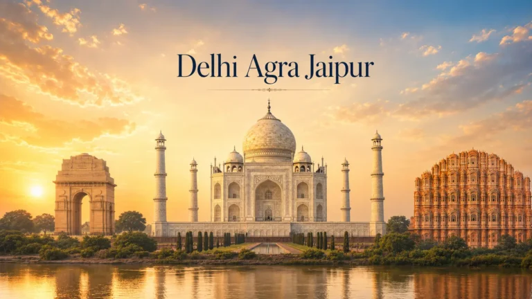 Landmarks on the Delhi, Agra, Mathura, Vrindavan and Jaipur yatra