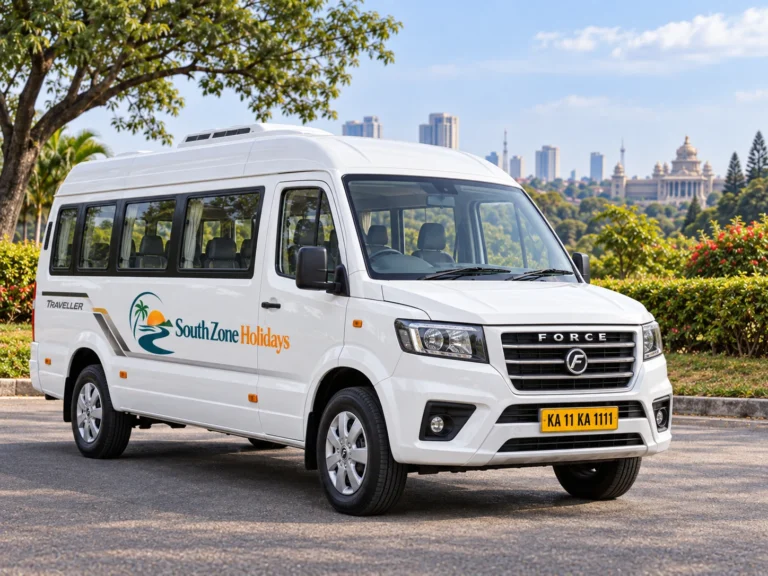 Tempo Traveller rental in Bengaluru — illustrative image
